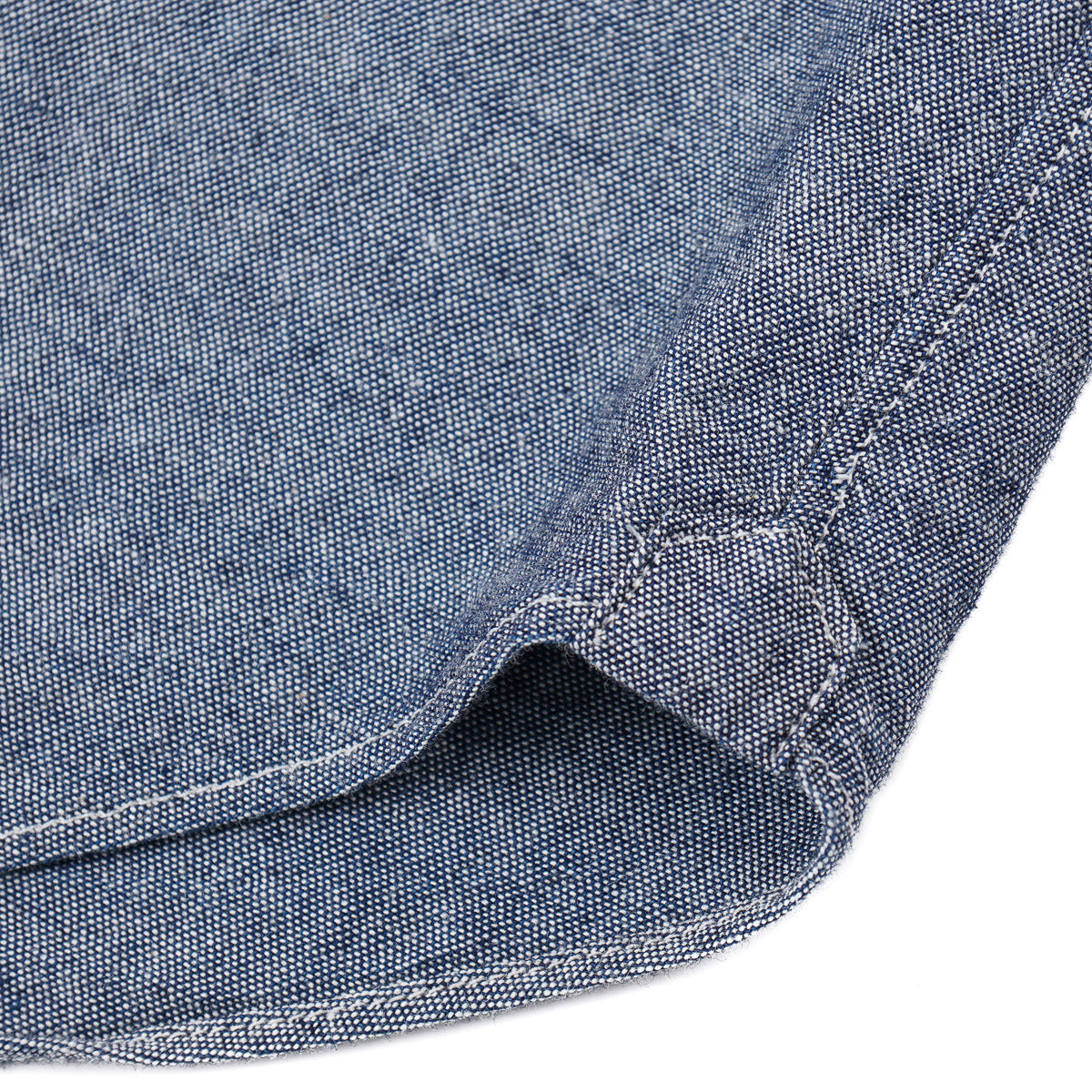 Boglioli Snap-Front Chambray Shirt