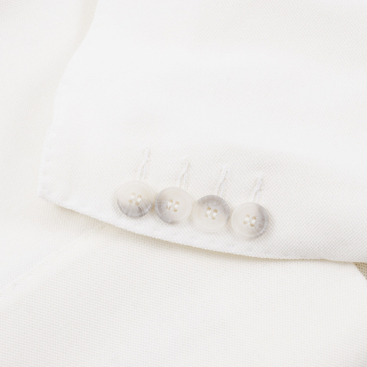 Enrico Mandelli Pique Knit Cotton Blazer