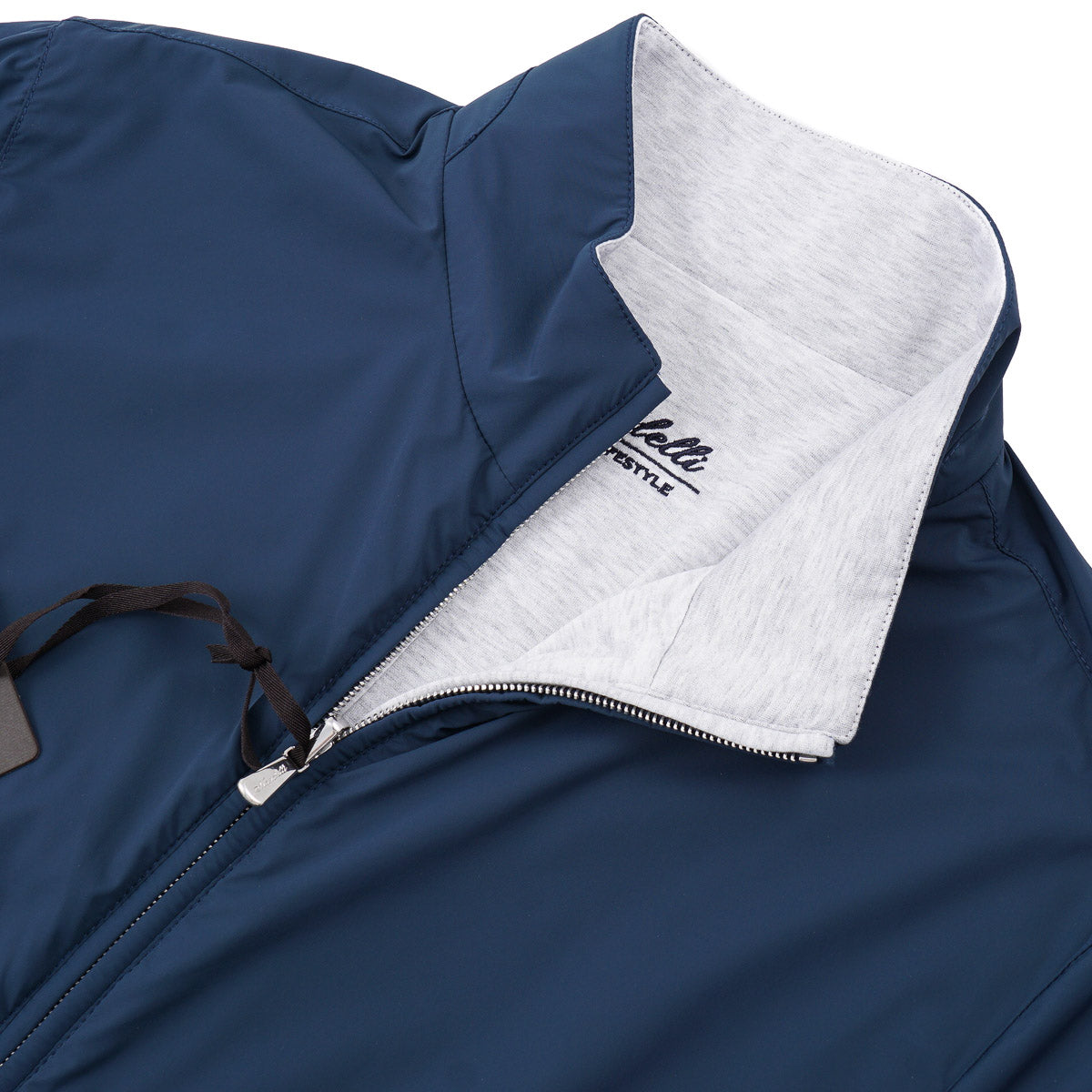 Enrico Mandelli Reversible Tech Fabric Jacket