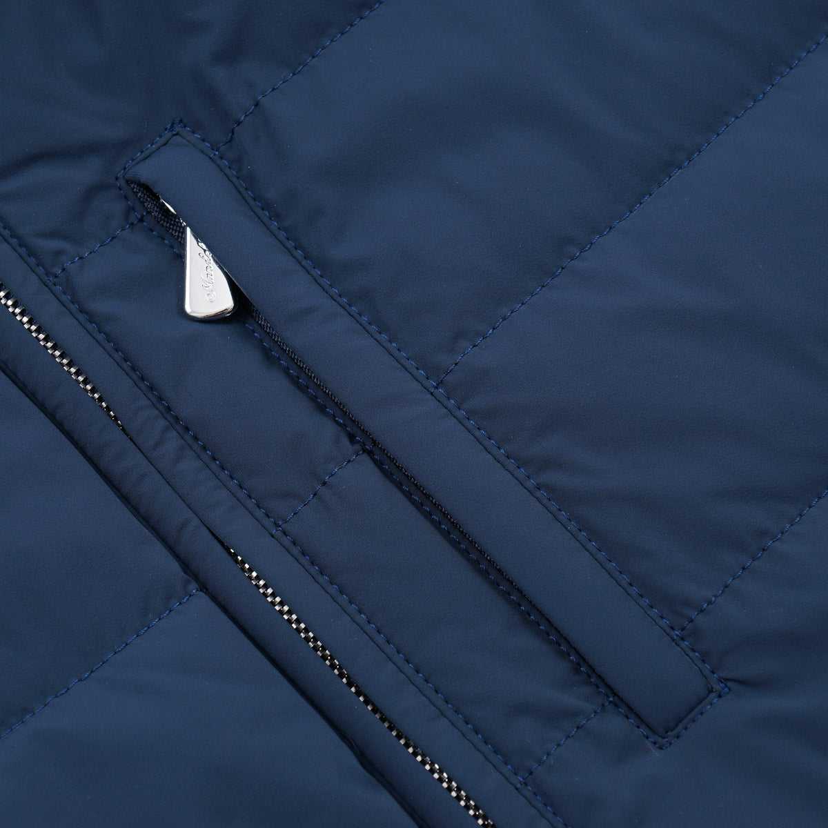 Enrico Mandelli Quilted Light Down Vest
