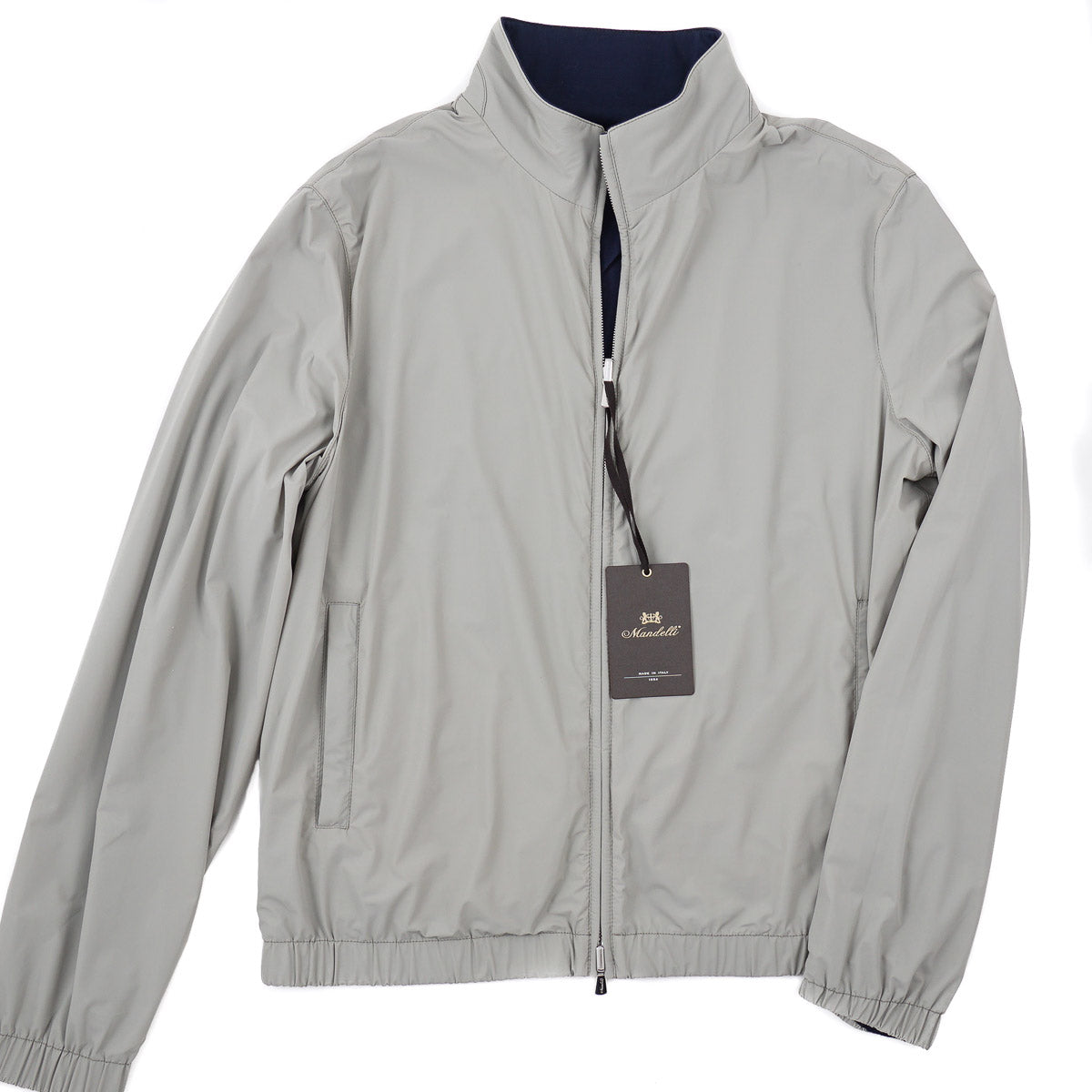 Enrico Mandelli Reversible Tech Fabric Jacket