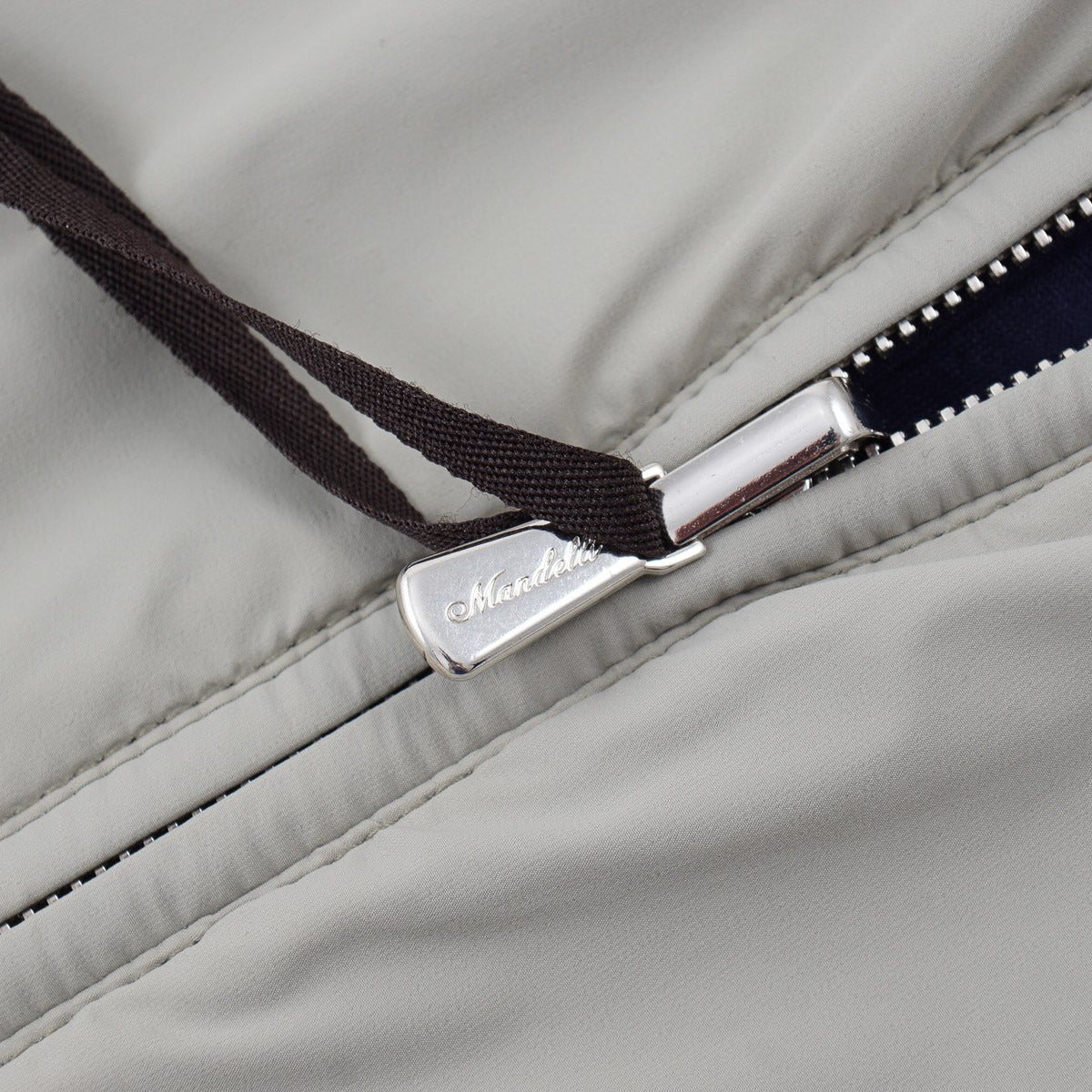 Enrico Mandelli Reversible Tech Fabric Jacket