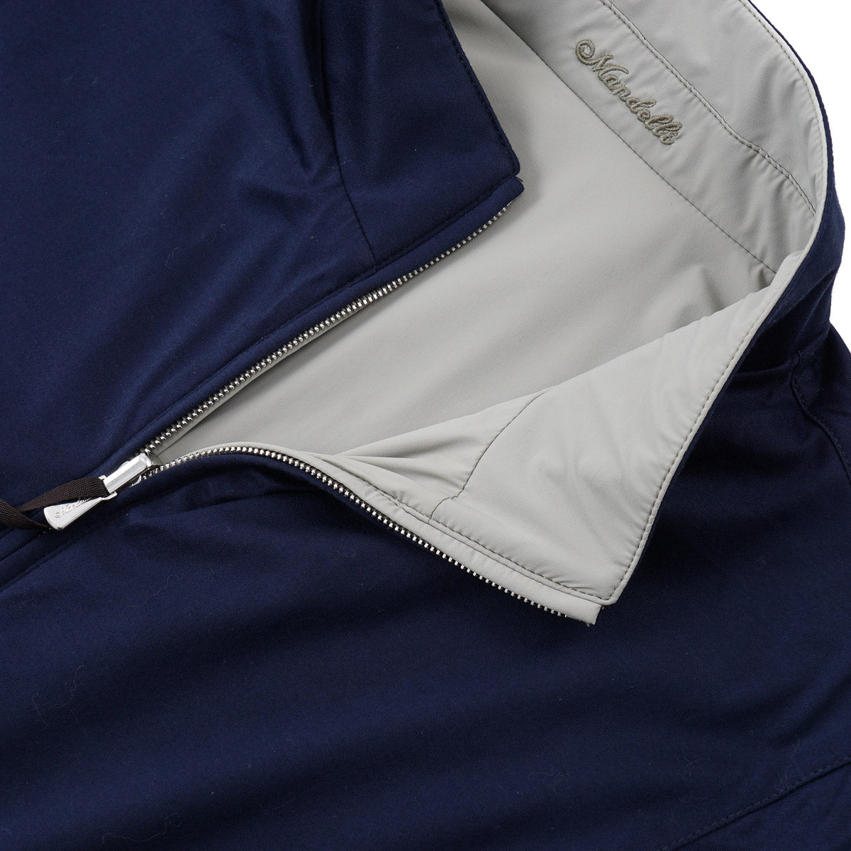 Enrico Mandelli Reversible Tech Fabric Jacket
