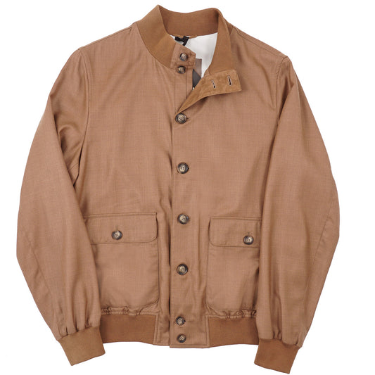 Enrico Mandelli Light Cashmere Bomber Jacket