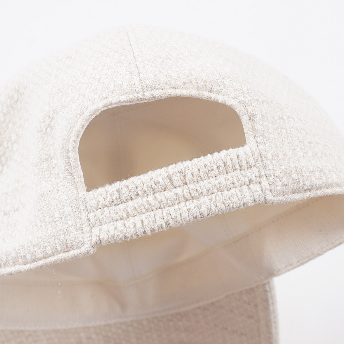 Enrico Mandelli Wool-Silk-Linen Baseball Cap