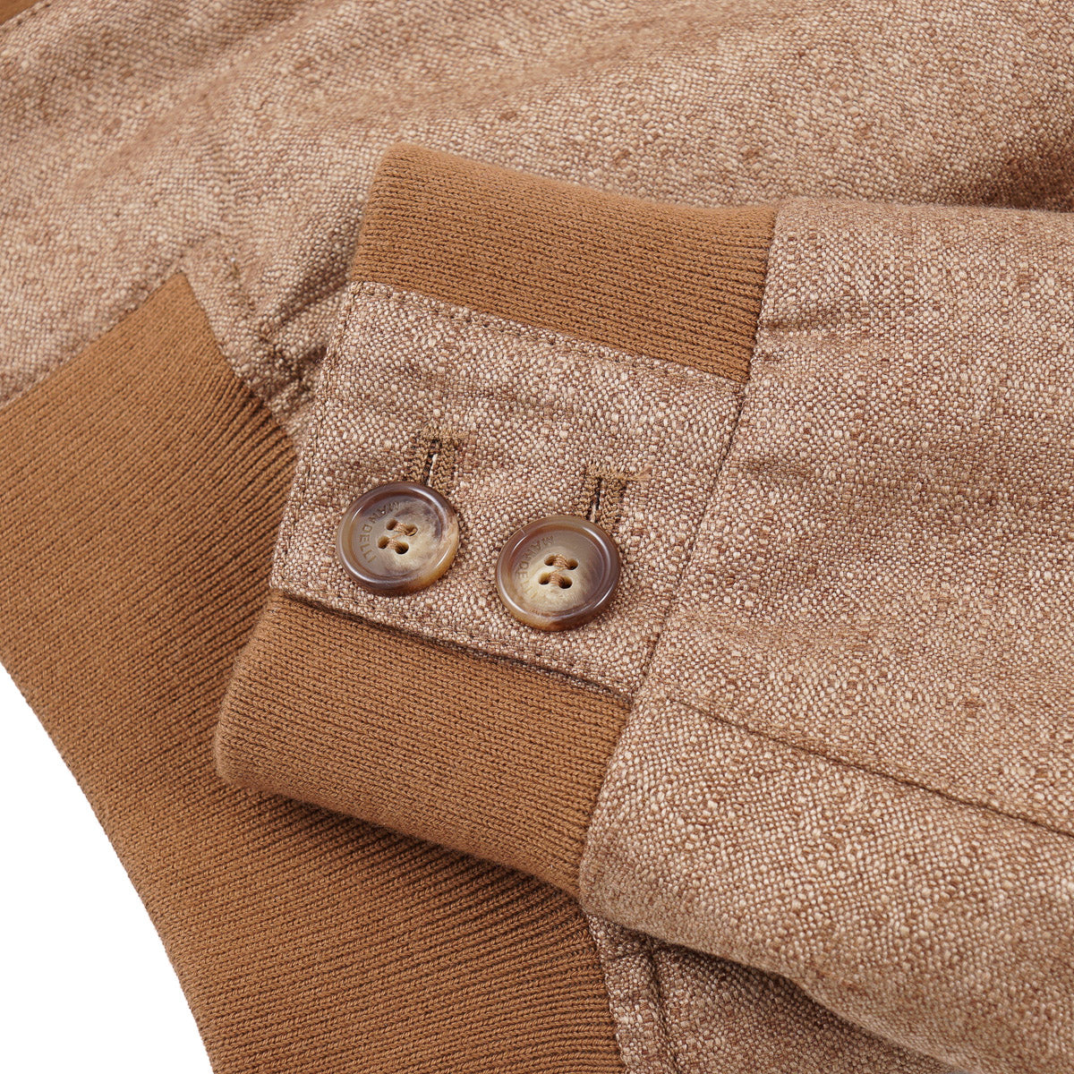 Enrico Mandelli Cashmere-Silk Bomber Jacket