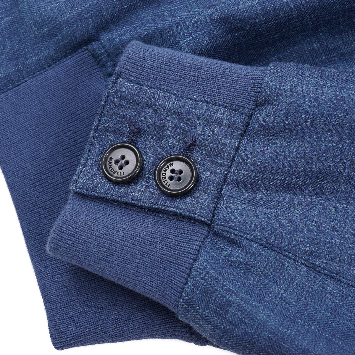 Enrico Mandelli Wool-Silk-Linen Bomber Jacket