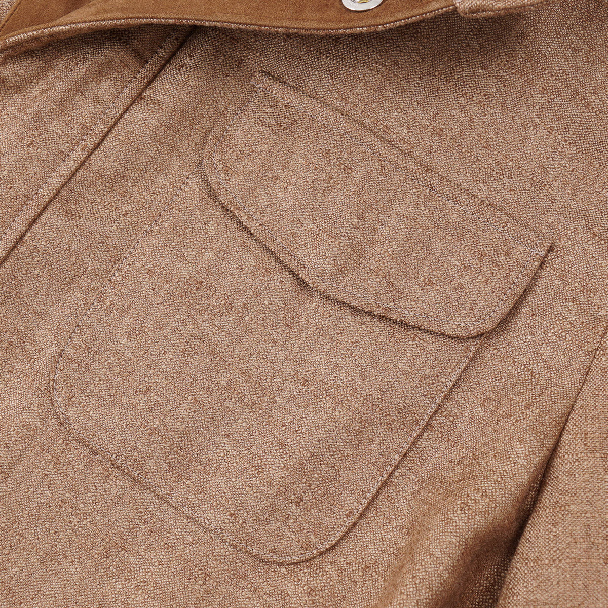 Enrico Mandelli Cashmere-Silk Travel Jacket