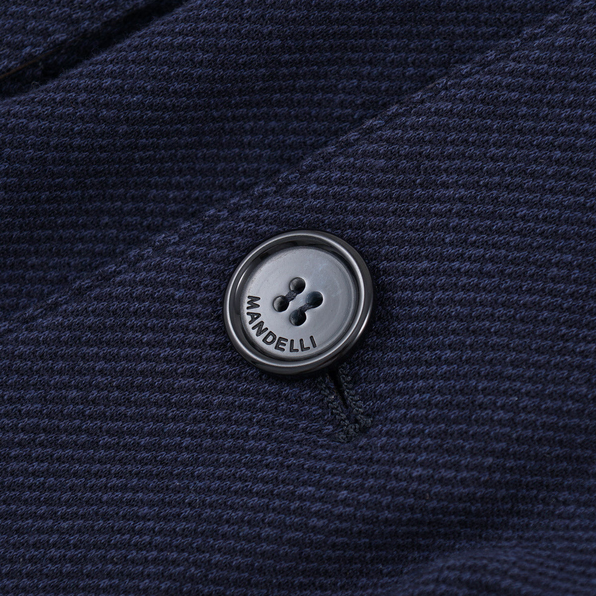 Enrico Mandelli Wool-Cotton Bomber Jacket