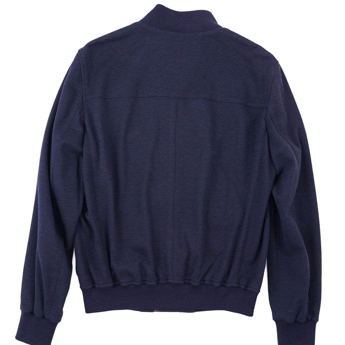 Enrico Mandelli Wool-Cotton Bomber Jacket