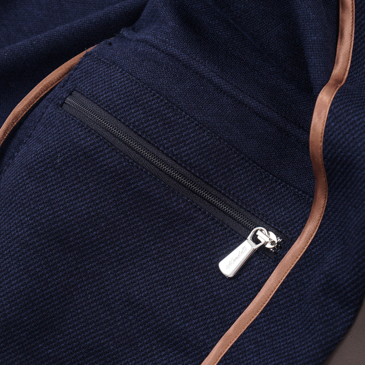 Enrico Mandelli Wool-Cotton Bomber Jacket