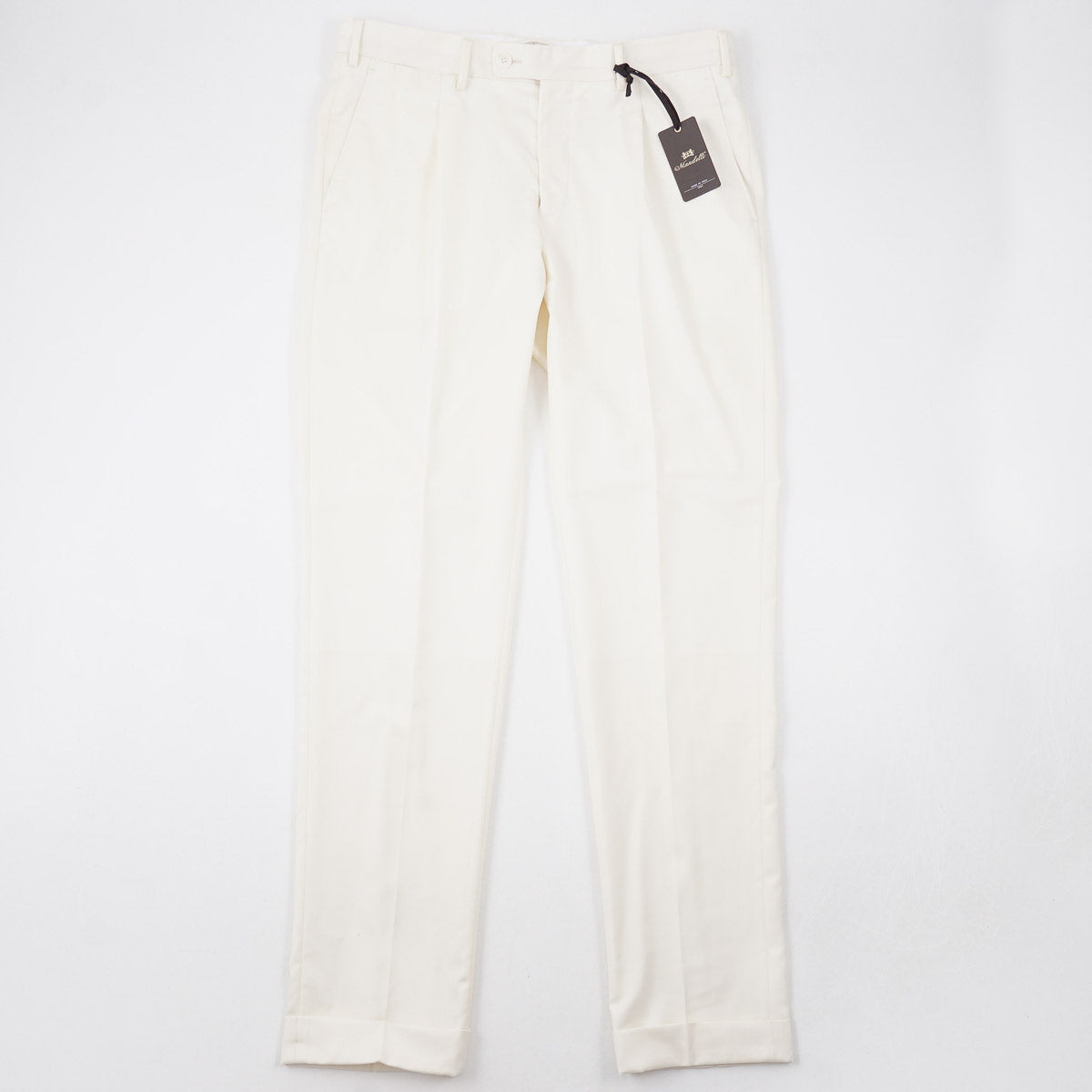 Enrico Mandelli Wool Dress Pants