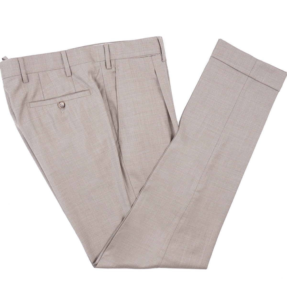 Enrico Mandelli Wool Dress Pants