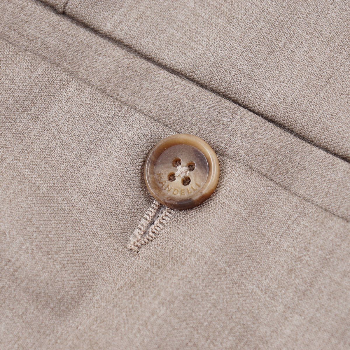Enrico Mandelli Wool Dress Pants