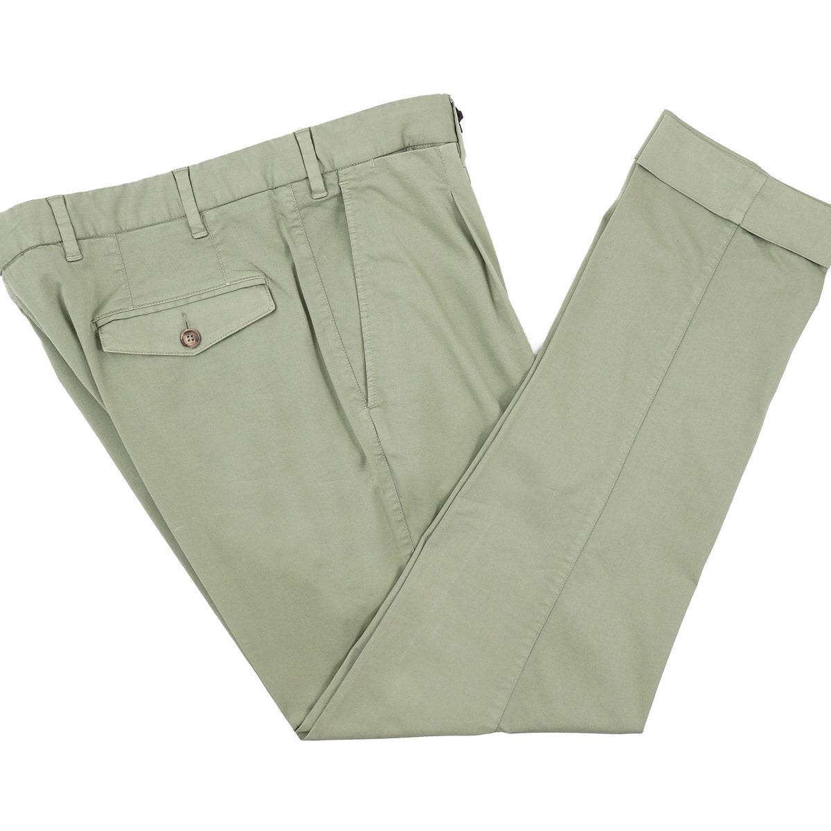 Enrico Mandelli Cotton Chino Pants
