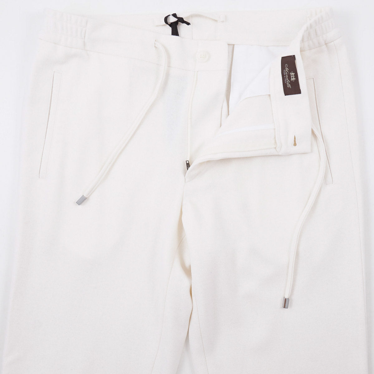 Enrico Mandelli Knit Cashmere Jogger Pants