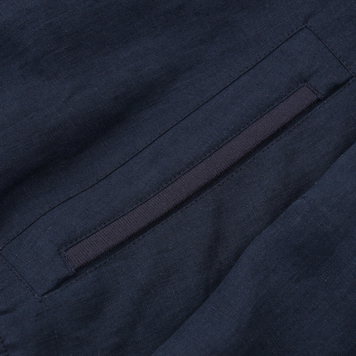 Brett Johnson Linen Bomber Jacket