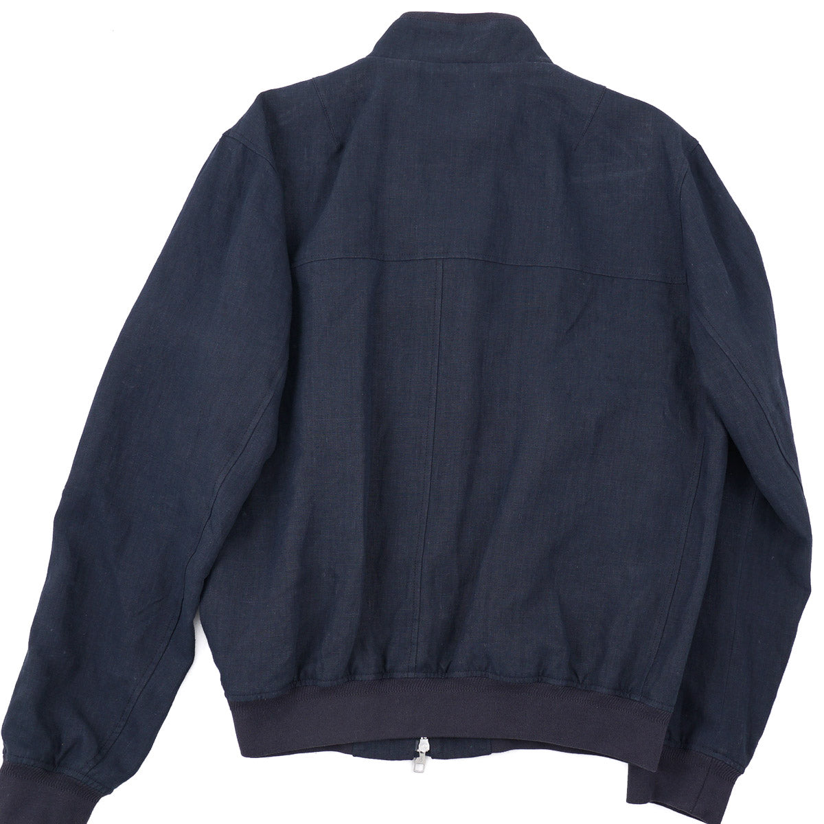 Brett Johnson Linen Bomber Jacket