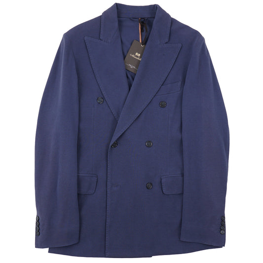Enrico Mandelli Pique Knit Cotton Blazer