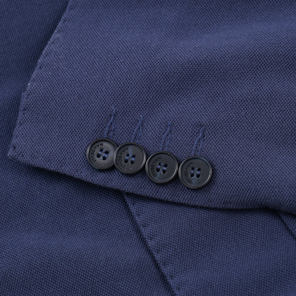 Enrico Mandelli Pique Knit Cotton Blazer