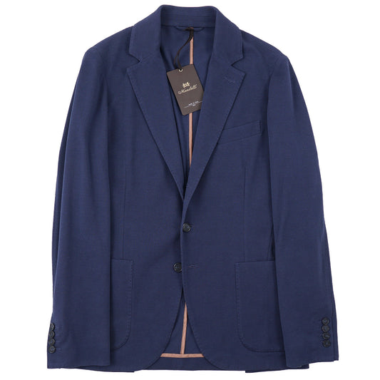 Enrico Mandelli Pique Knit Cotton Blazer