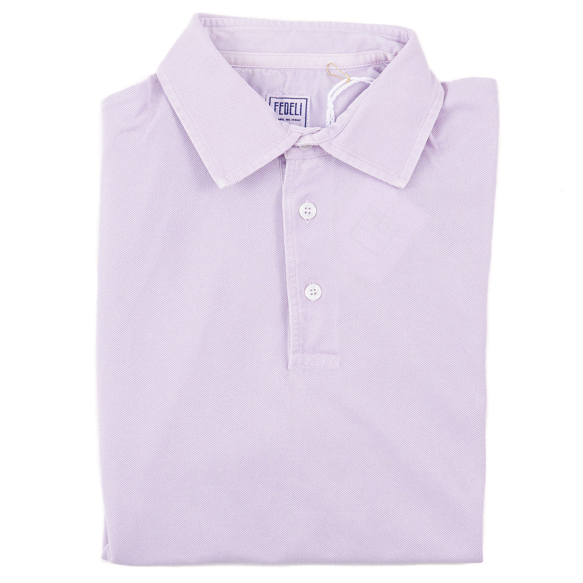 Fedeli 'North' Piquet Cotton Polo