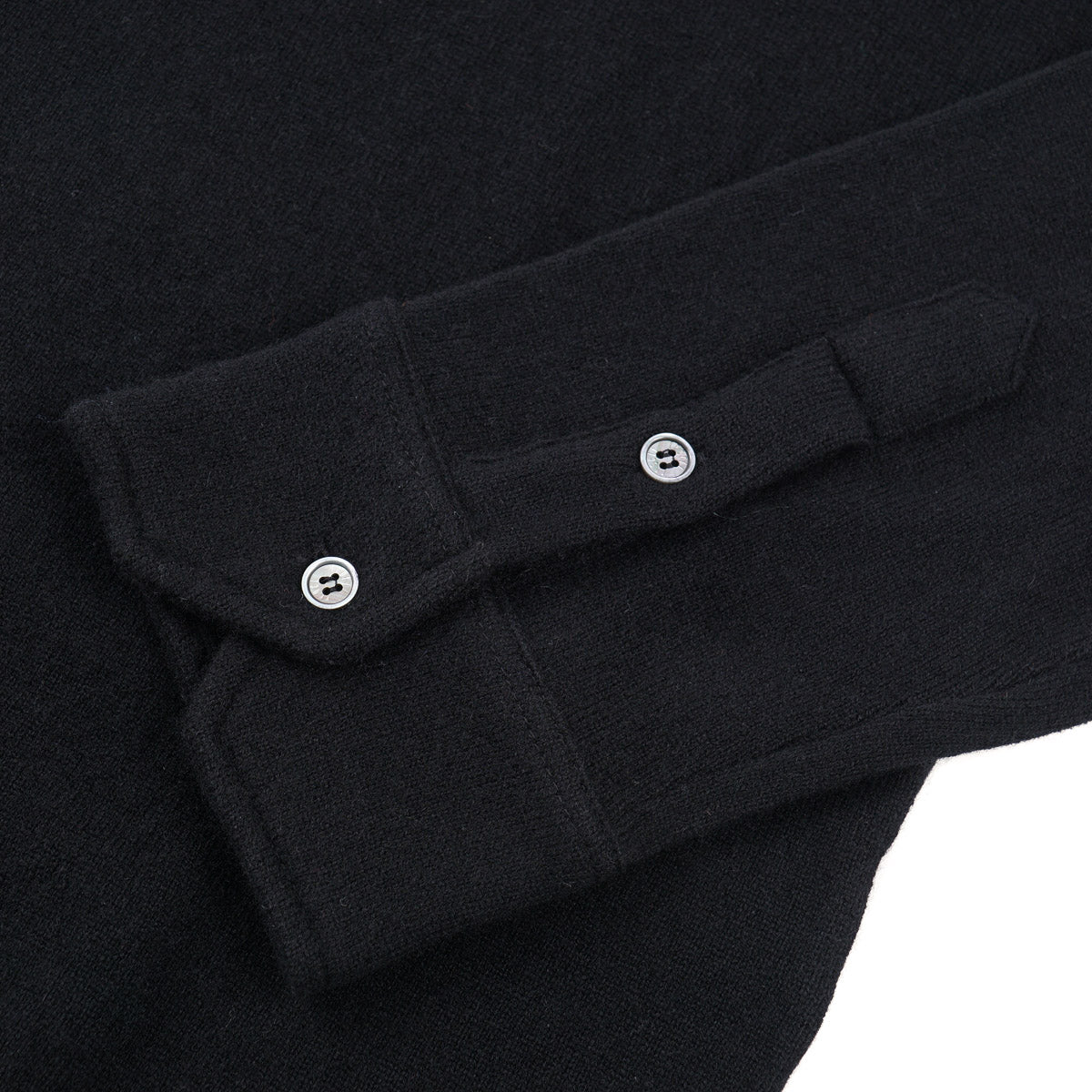 Fedeli Knit Cashmere Overshirt-Sweater
