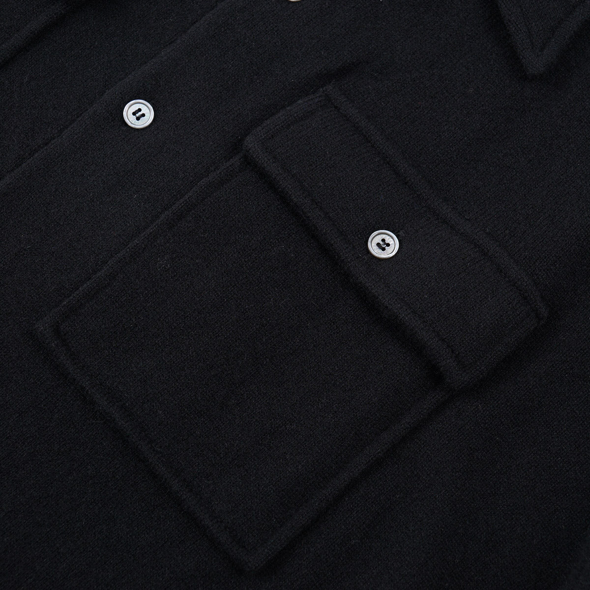 Fedeli Knit Cashmere Overshirt-Sweater