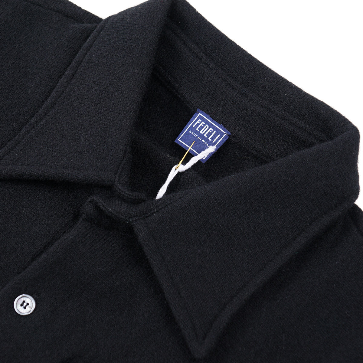 Fedeli Knit Cashmere Overshirt-Sweater