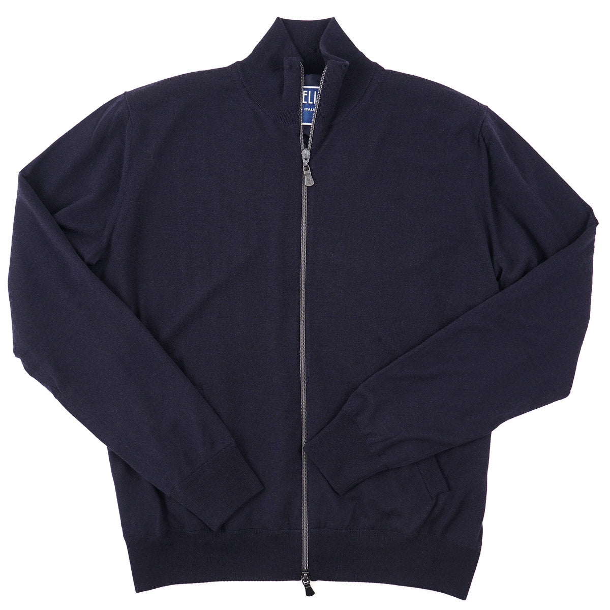 Fedeli 'Paros' Full-Zip Merino Bomber