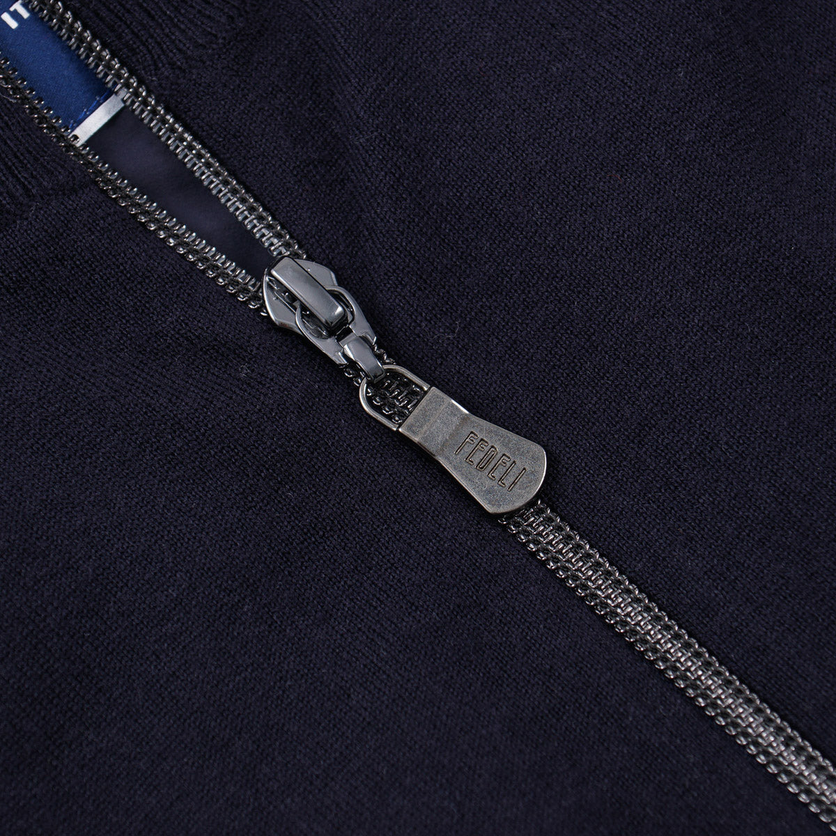 Fedeli 'Paros' Full-Zip Merino Bomber