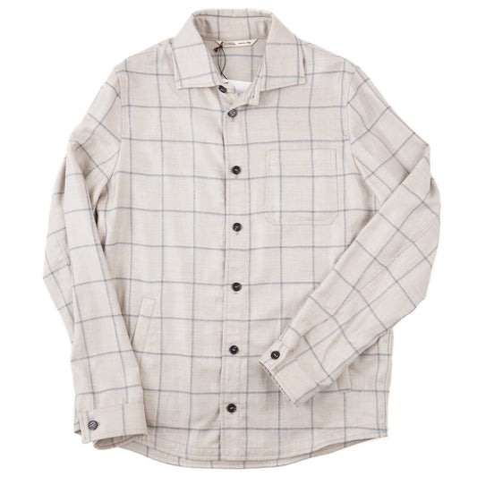 Maurizio Baldassari Cashmere-Silk-Linen Overshirt