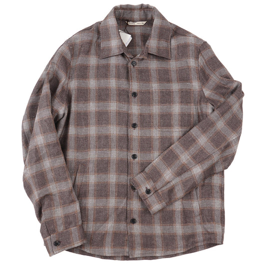 Maurizio Baldassari Linen-Blend Overshirt
