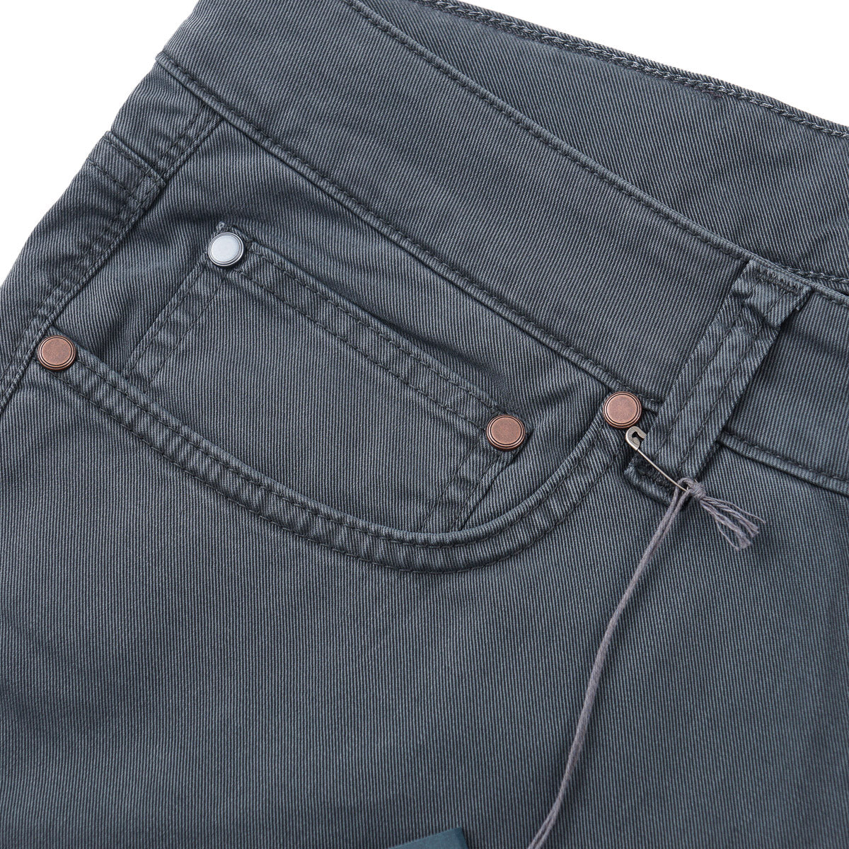 Boglioli Garment-Dyed Cotton-Silk Jeans