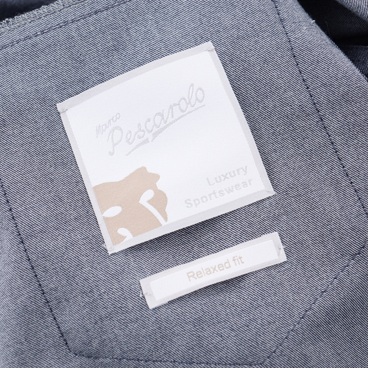 Marco Pescarolo Lightweight Cashmere Overshirt - Top Shelf Apparel