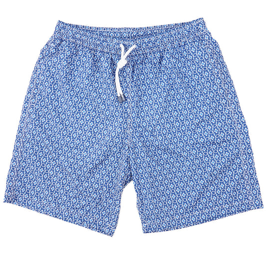 Fedeli 'Positano' Printed Swim Trunks - Top Shelf Apparel