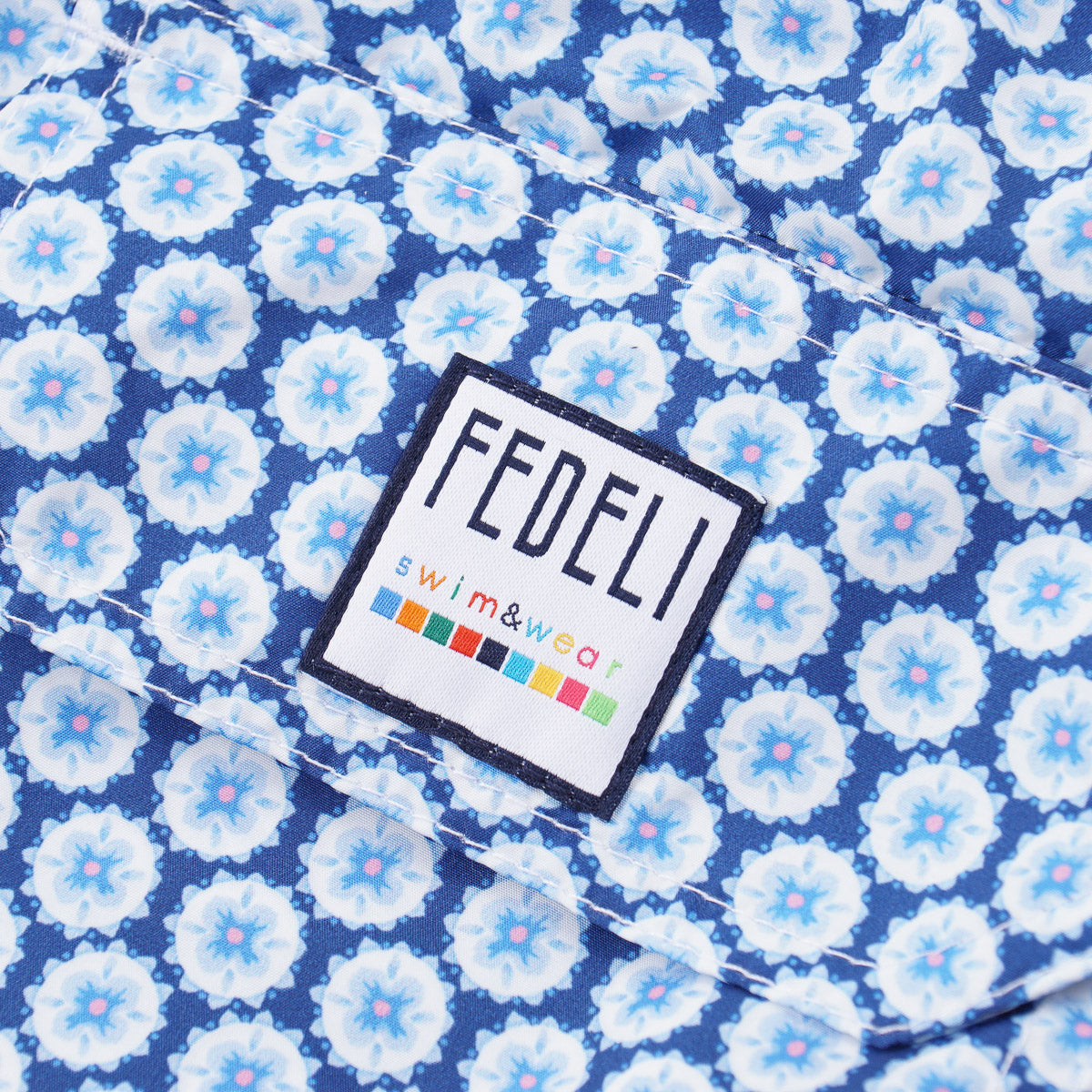 Fedeli 'Madeira' Printed Swim Trunks - Top Shelf Apparel