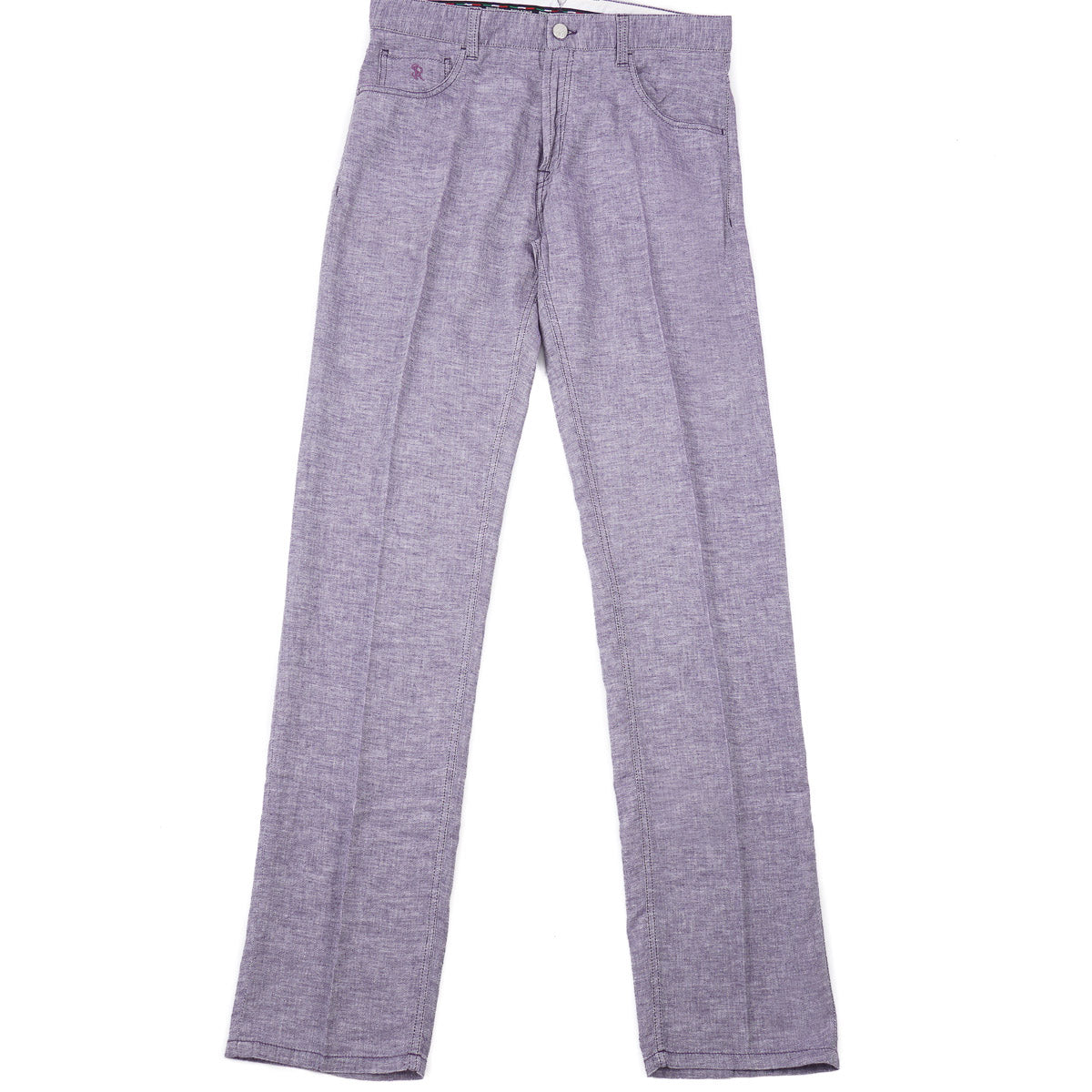 Stefano Ricci Linen-Cotton 5-Pocket Pants