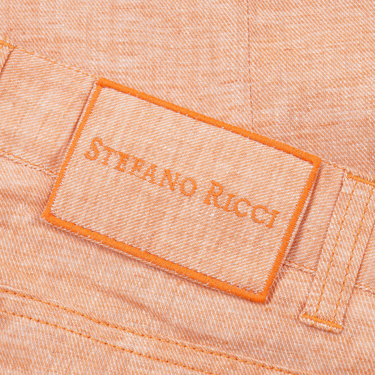 Stefano Ricci Linen-Cotton 5-Pocket Pants