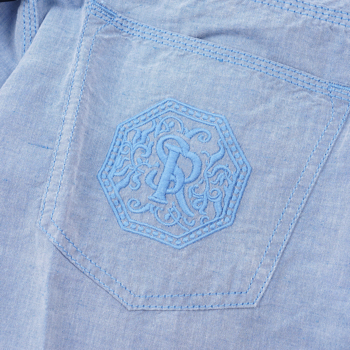 Stefano Ricci Linen-Cotton 5-Pocket Pants - Top Shelf Apparel