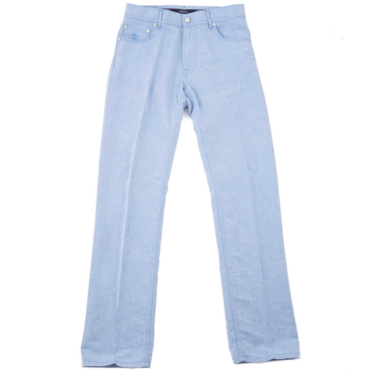 Stefano Ricci Linen-Cotton 5-Pocket Pants - Top Shelf Apparel