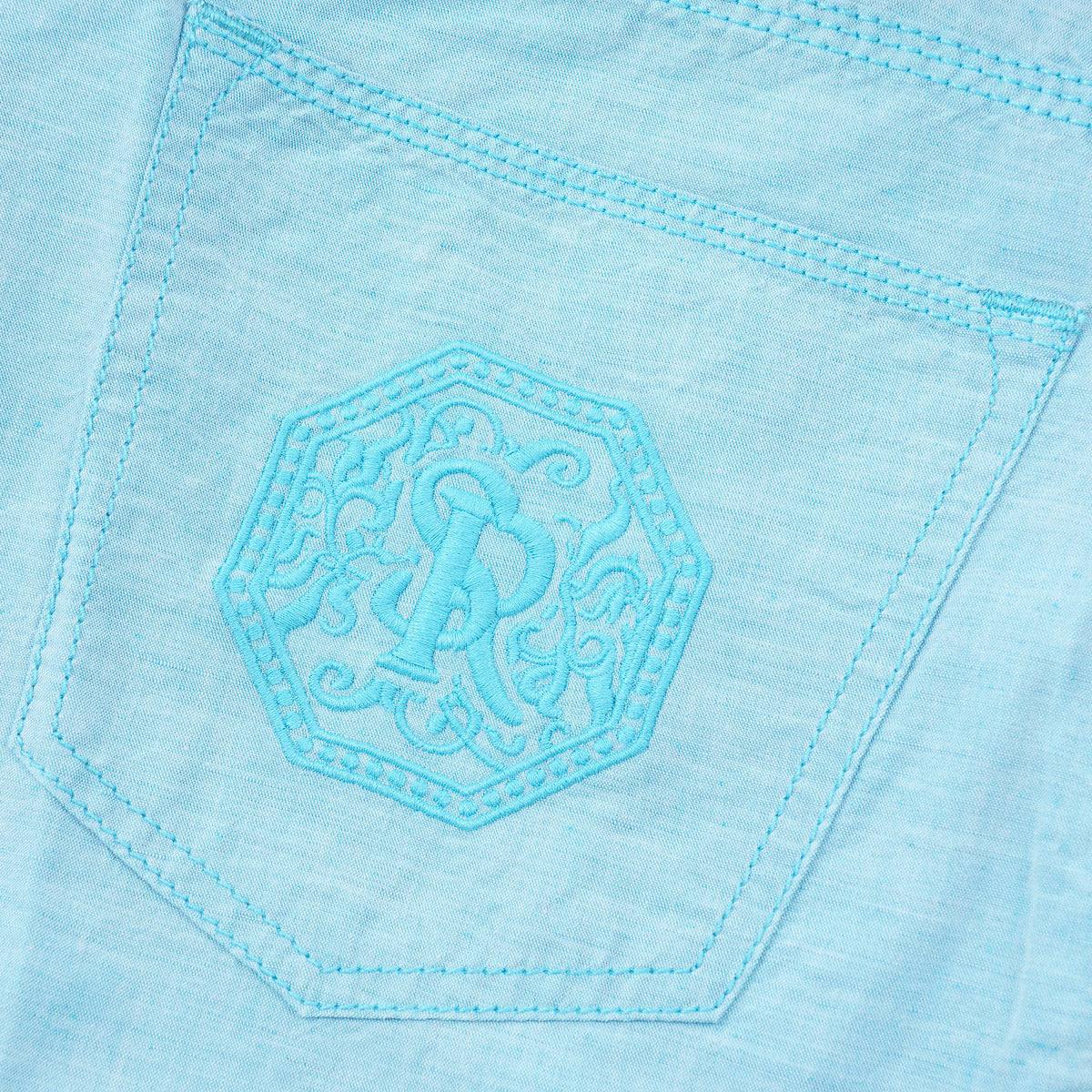 Stefano Ricci Linen-Cotton 5-Pocket Pants