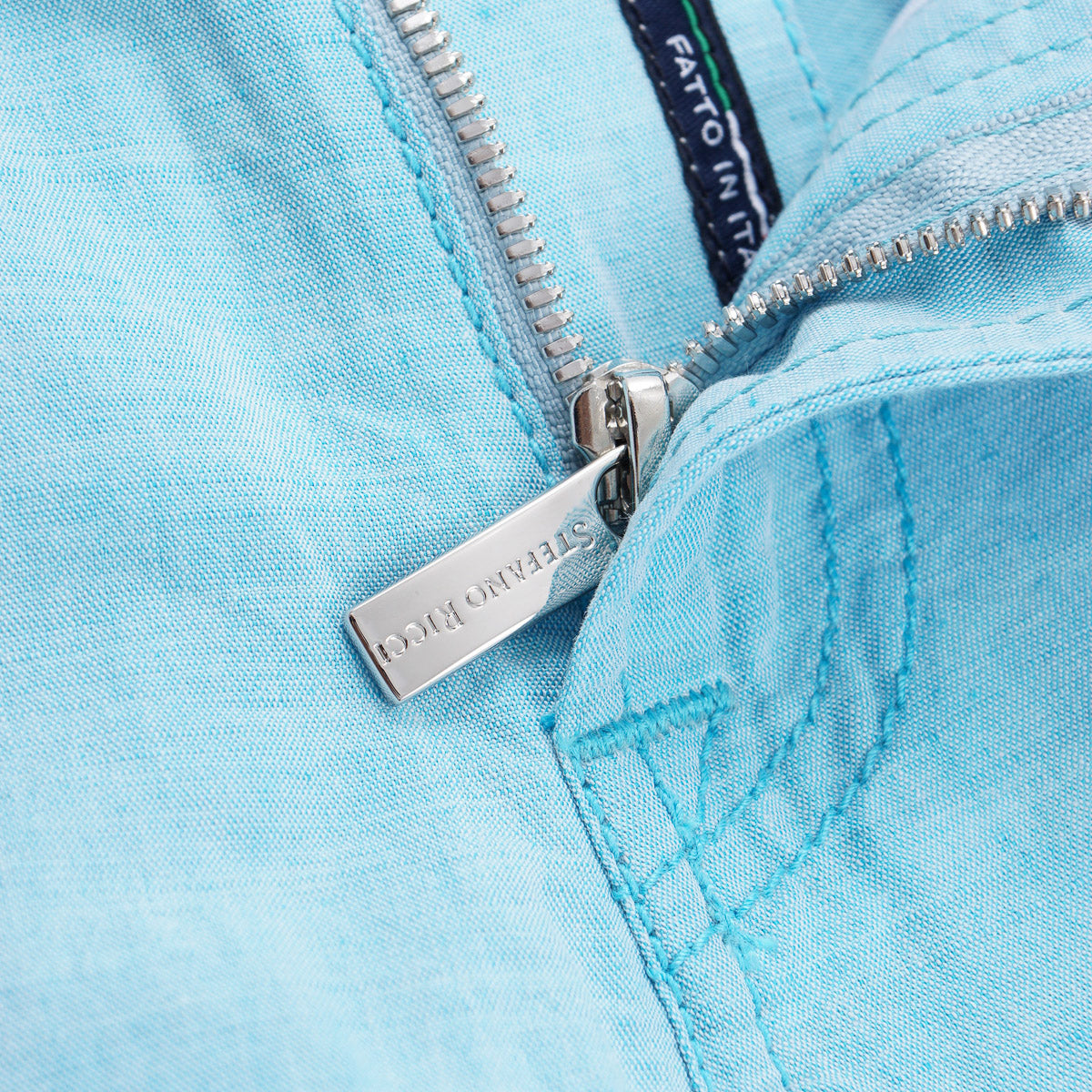Stefano Ricci Linen-Cotton 5-Pocket Pants