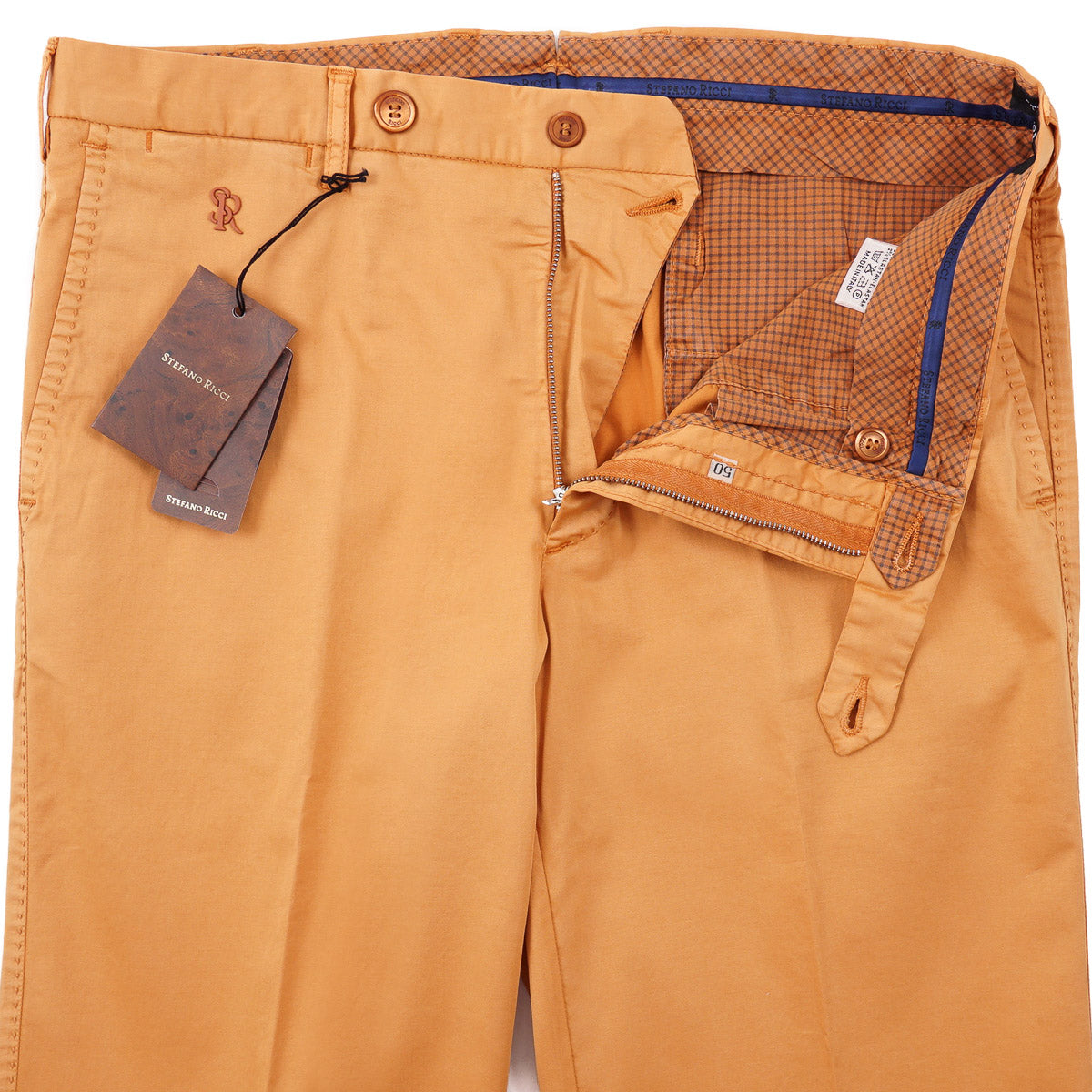 Stefano Ricci Stretch Cotton Chino Pants
