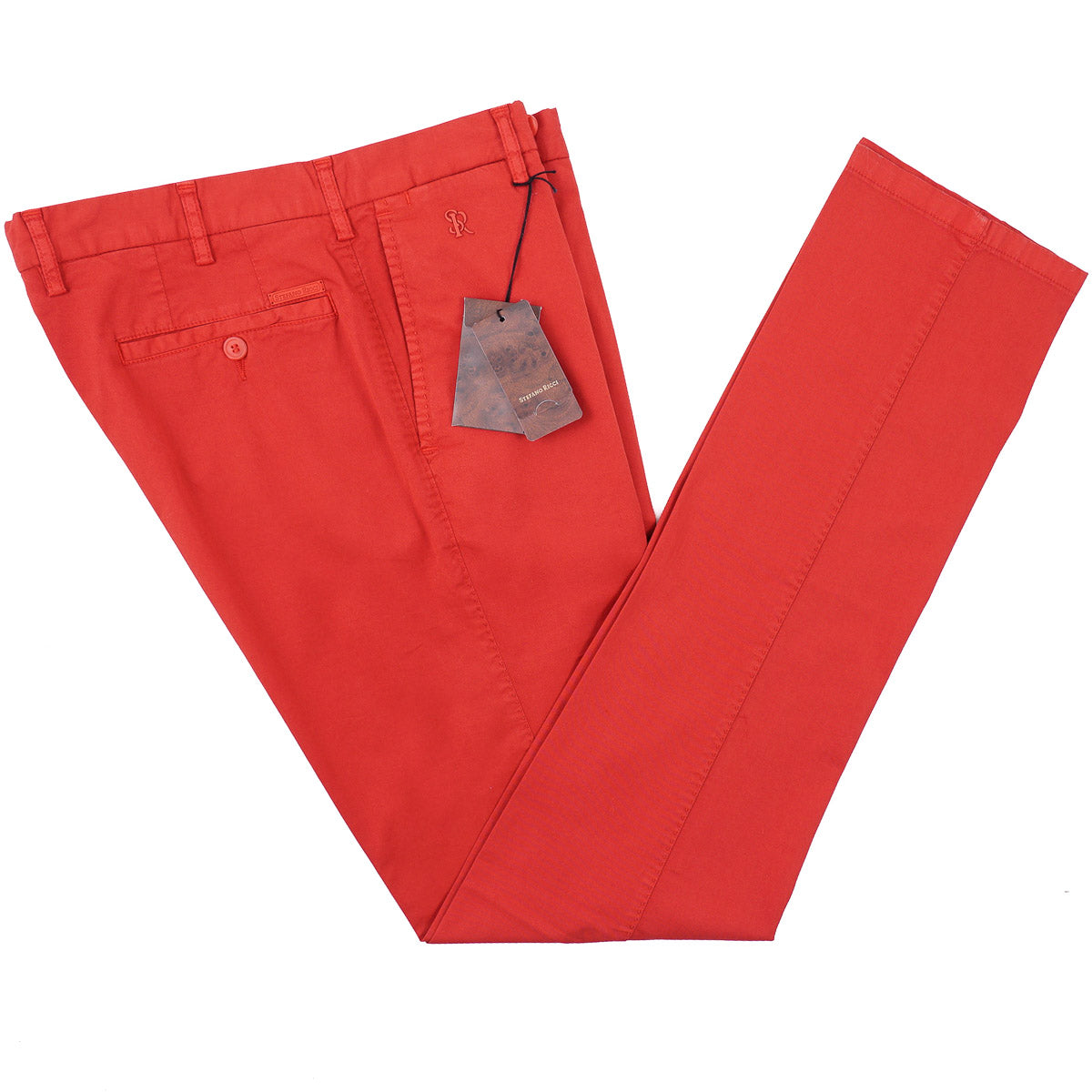 Stefano Ricci Stretch Cotton Chino Pants
