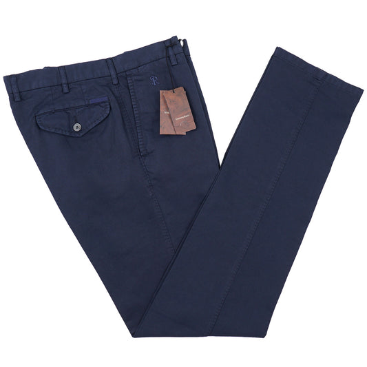 Stefano Ricci Cotton-Linen Chino Pants