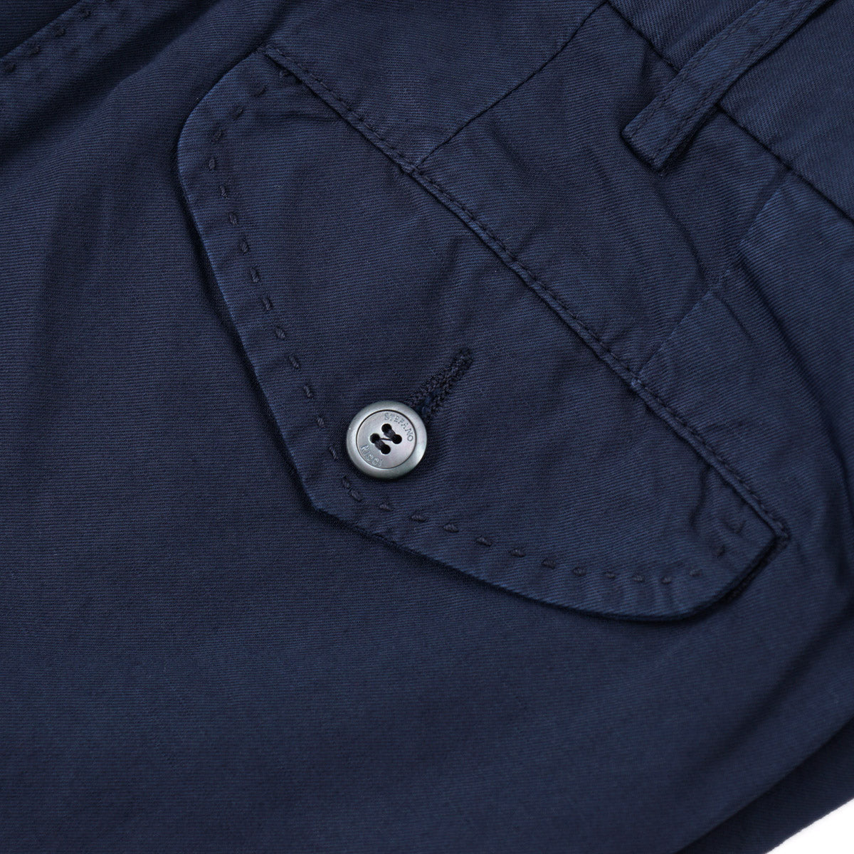 Stefano Ricci Cotton-Linen Chino Pants