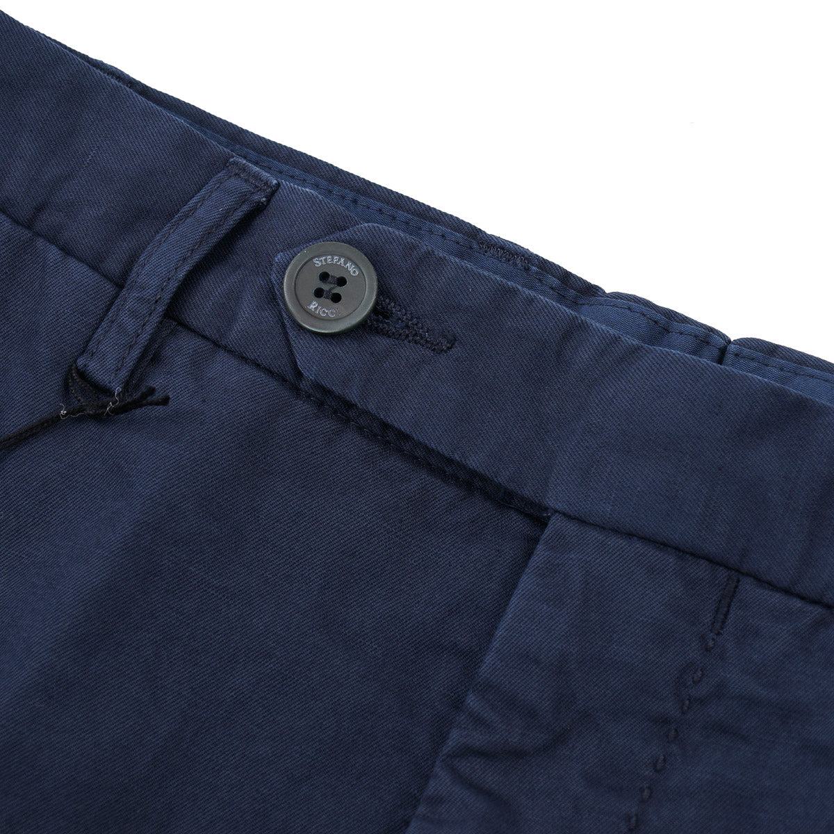 Stefano Ricci Cotton-Linen Chino Pants