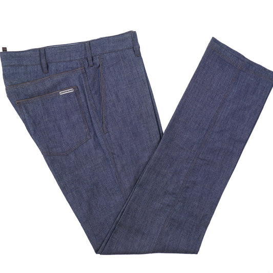 Stefano Ricci Wool-Cotton 5-Pocket Pants