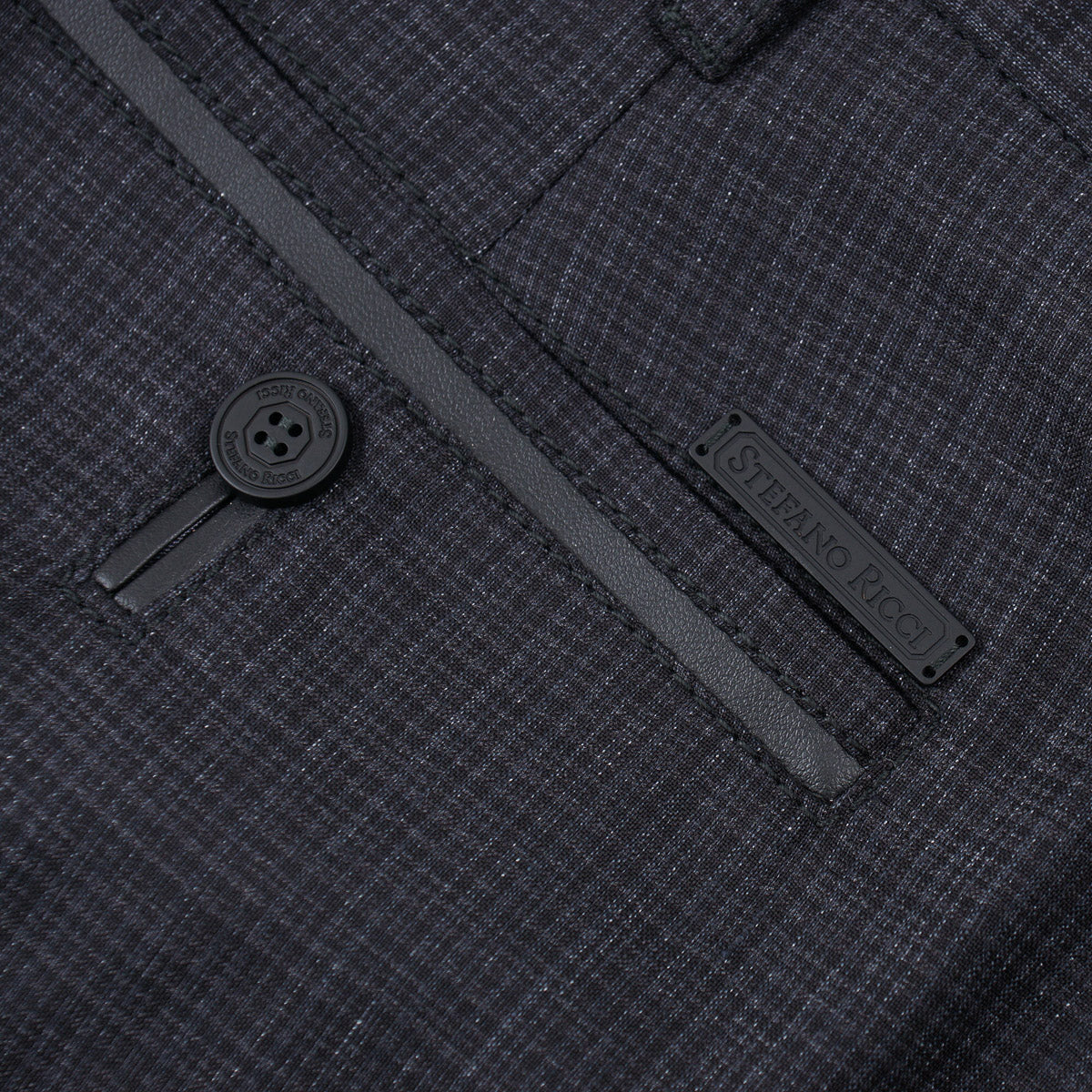 Stefano Ricci Wool-Silk-Linen Trousers